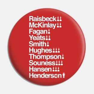 Captains of the Title Winners LFC Pin