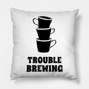 coffee consumption Pillow