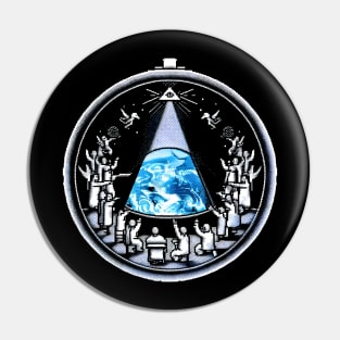 pixelated conspiracy Pin