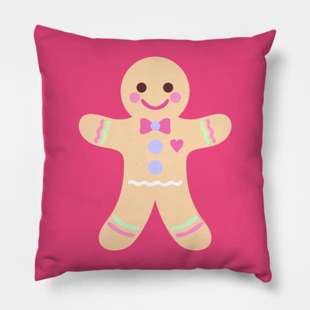 Cute gingerbread Pillow by Pendientera