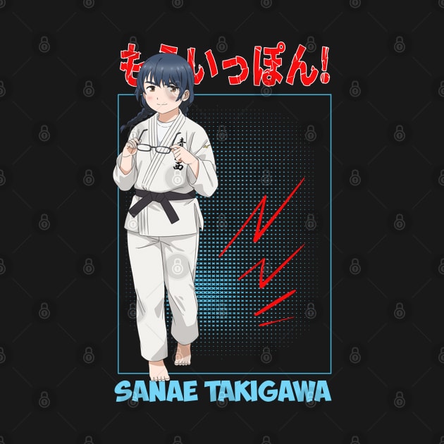 Ippon Again! judoka Anime SANAE TAKIGAWA by AssoDesign