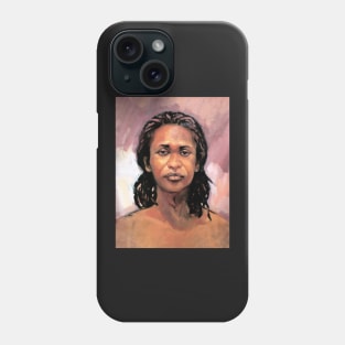 Portrait of Kuntamare ~ oil painting Phone Case