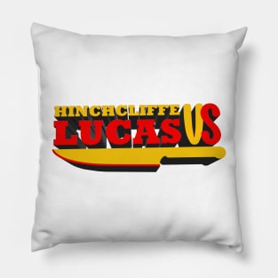 Tony Hinchcliffe VS David Lucas - Kill Tony Podcast Design Pillow