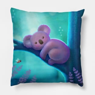 Fuzzy Cute Koala Bear Pillow