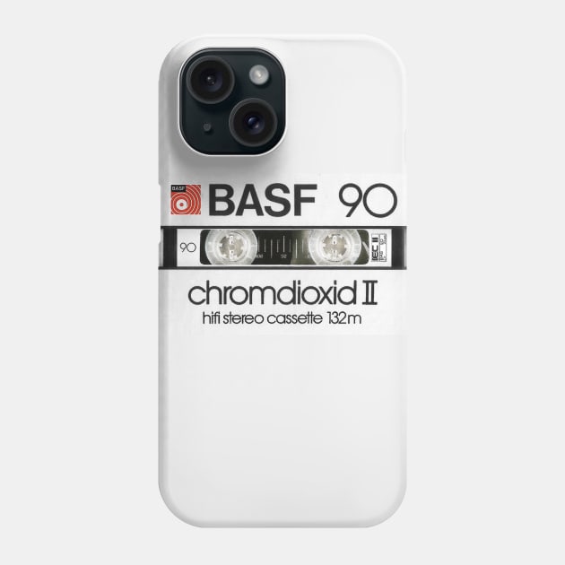 BASF 90 Chromdioxid II Phone Case by MalcolmDesigns