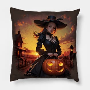 Ready to Trick or Treat Pillow