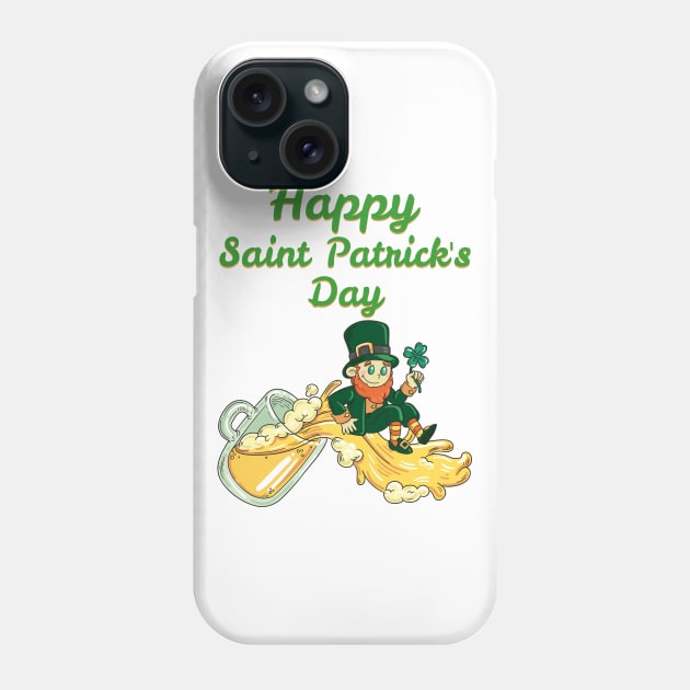 St Patricks Day Phone Case by Kencur