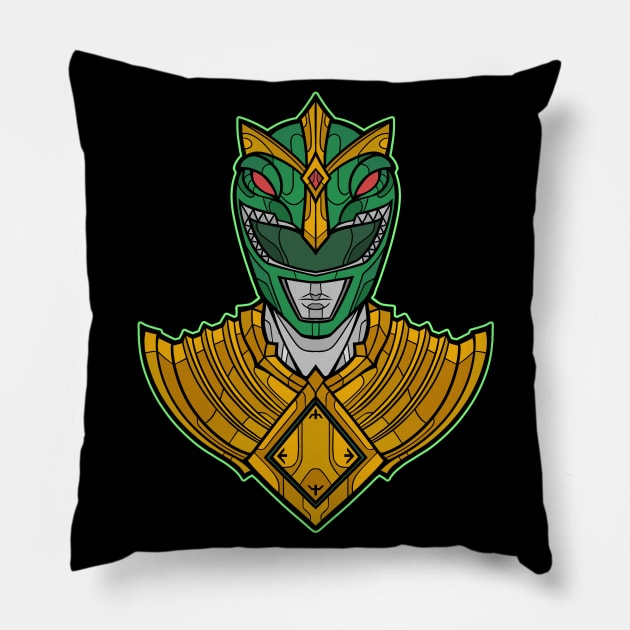 Green Ranger Pillow by KyodanJr