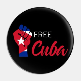 Free Cuba Pin