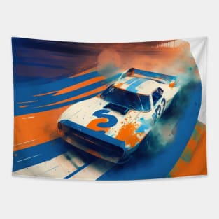 Retro Racer Tapestry