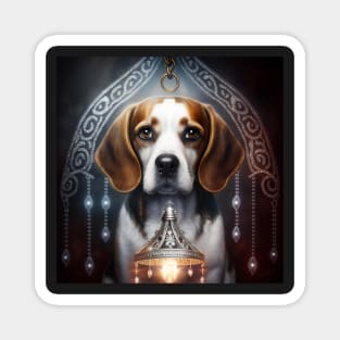 Enigmatic Beagle Magnet