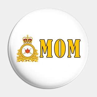 Bold design for anyone whose Mum or Dad serves in the Canadian Armed Forces Pin