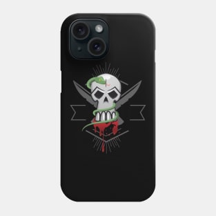 Bloody Skull With Snake Phone Case