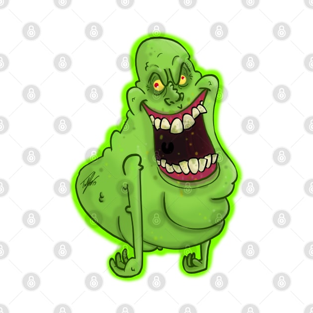 Slimer & Ecto by Tuckerjoneson13