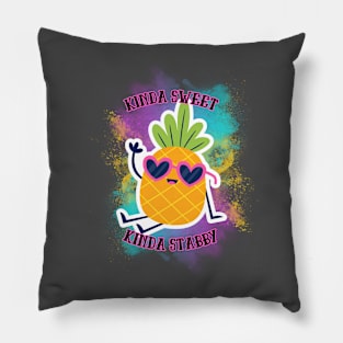 Kinda sweet kinda stabby! Pillow