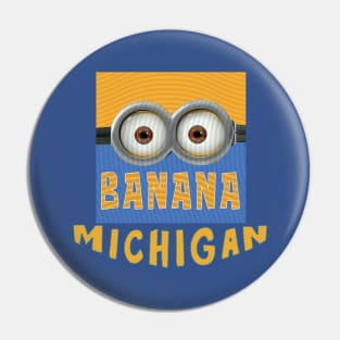 MINIONS USA MICHIGAN Pin