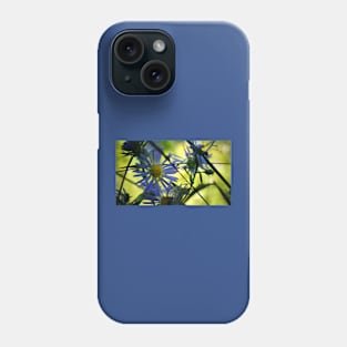 Blue Aster Flower Phone Case