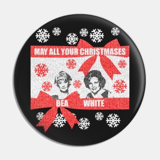 May all your christmases Pin