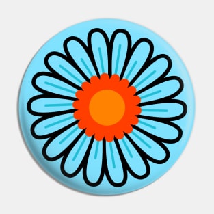 Flower Art Pin