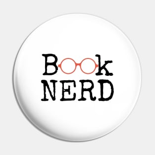 Book Nerd Pin