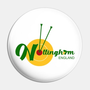 Nottingham England Pin