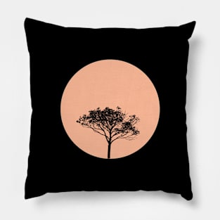 Sunny Day and One Tree Pillow