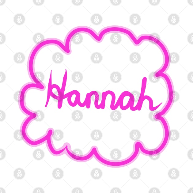 Hannah. Female name. by grafinya