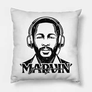 Marvin Gaye // Vintage Iconic Design Pillow