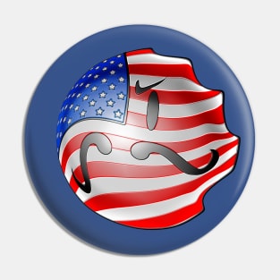 american flag of united states of america Pin