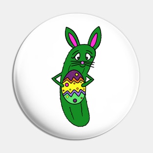 HAPPY Easter Dill Pickle Pin