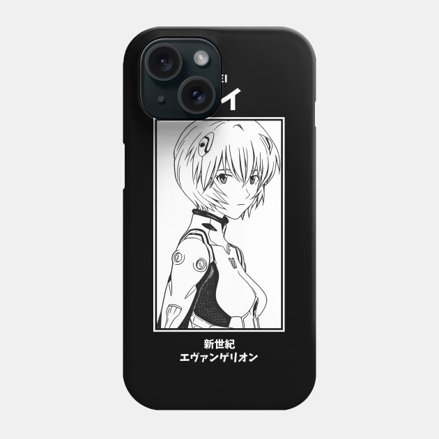 Rei Ayanami Neon Genesis Evangelion Phone Case by KMSbyZet