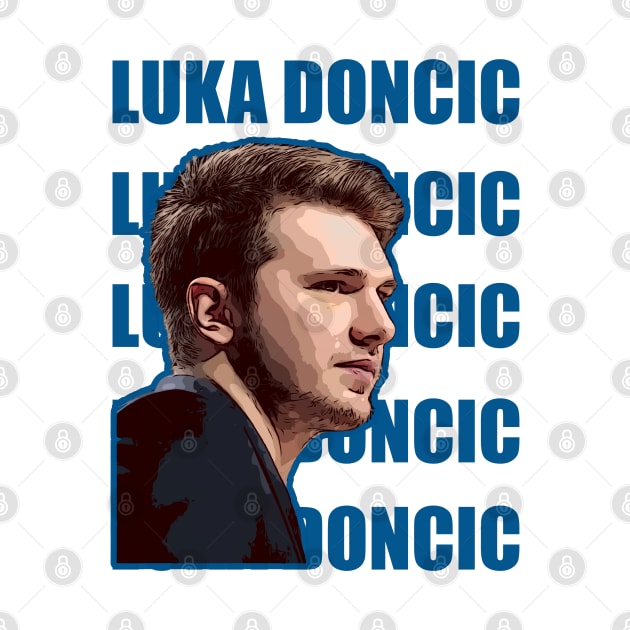 Luka Doncic Vector Art by Playful Creatives