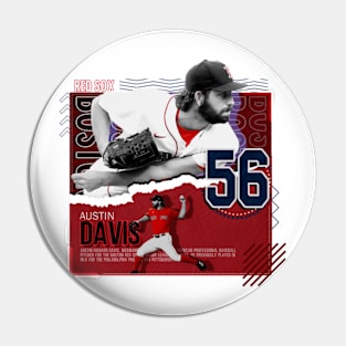 austin davis baseball Pin