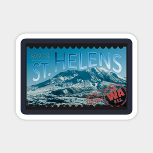 St Helens Stamp Magnet