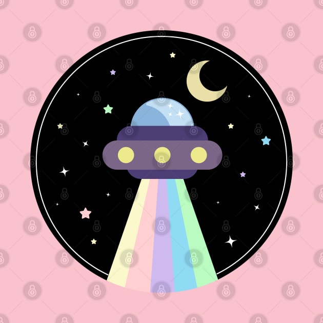 Kawaii Pride UFO by Sasyall