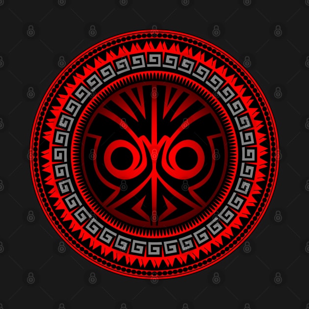 POLYNESIAN MASK 6B by GardenOfNightmares