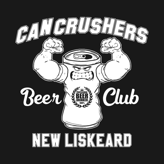 Can Crusher Beer Club (New Liskeard) by GorillaMask