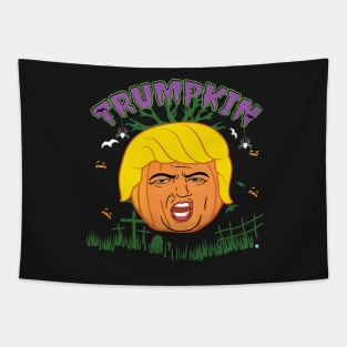 Donald Trumpkin Make Halloween Great Again Adult T Tapestry