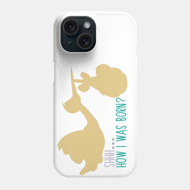 How I was Born? Phone Case by Kufic Studio