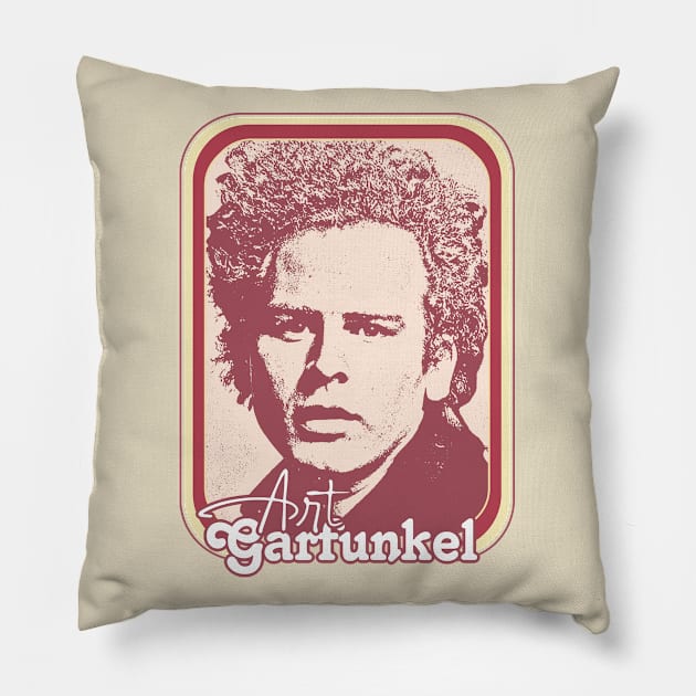 Art Garfunkel  /// Retro 70s Style Pillow by DankFutura