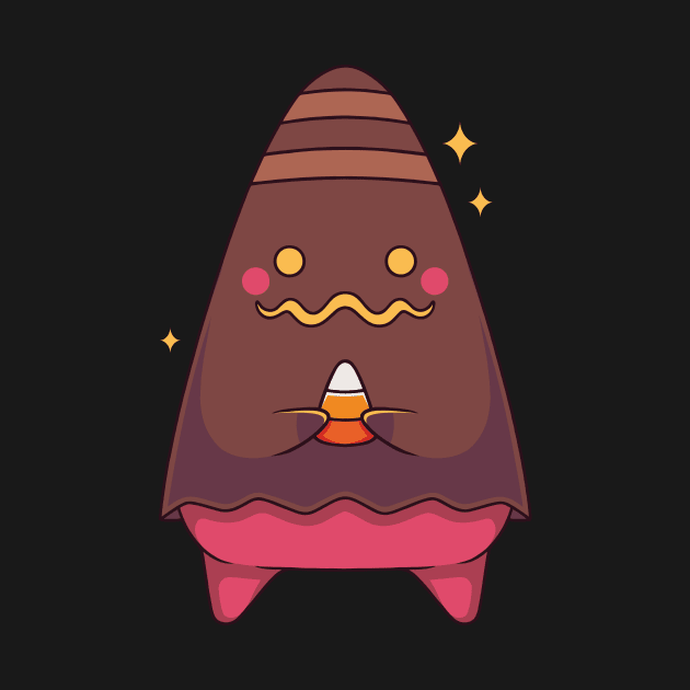 Cute Candy Corn Lover by Alundrart