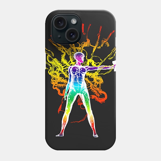 ghost in the machine v2 Phone Case by kharmazero