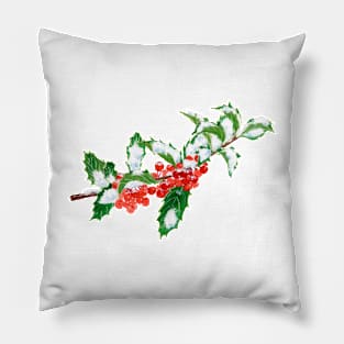 December 25th birthday flower Pillow