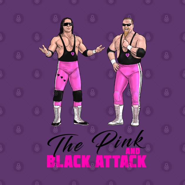 The Pink and Black Attack 1989 by PreservedDragons