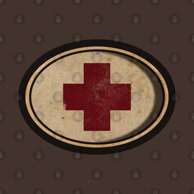 Medic Cross Vintage by CTShirts