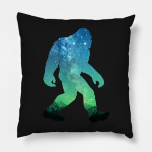 Bigfoot - Northern Lights Pillow