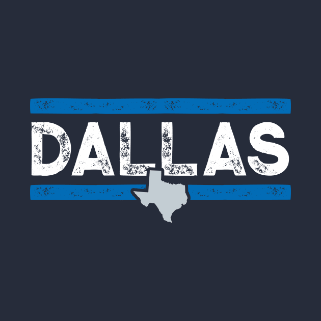 Retro Dallas Texas Hometown // Vintage DFW Proud Texan by SLAG_Creative