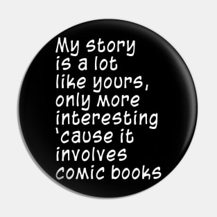 Comic Books Pin