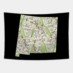 New Mexico in Flowers Tapestry