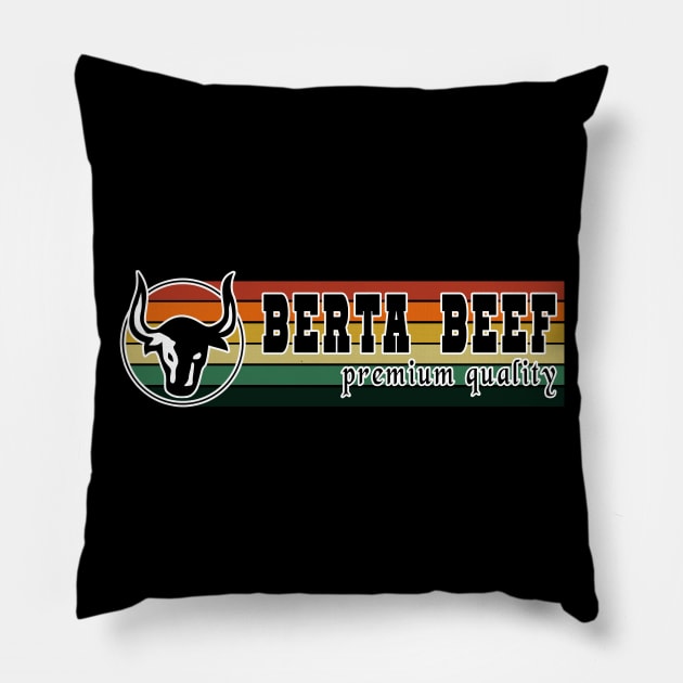 Berta Beef Pillow by DisenyosDeMike